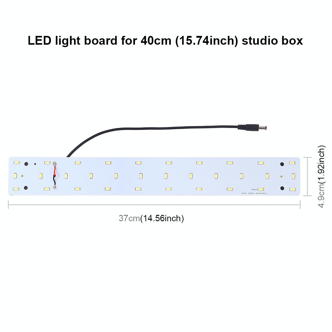 40Cm Studio Tent Light Panel - 15W 1200Lm 32 Smd 5730 5500K Aluminum Base-1964932356024438788