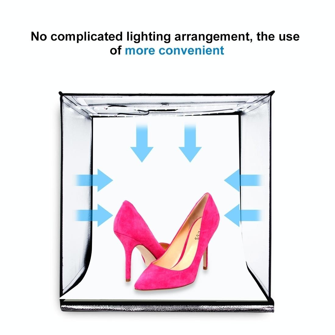 40Cm Studio Tent Light Panel - 15W 1200Lm 32 Smd 5730 5500K Aluminum Base-1964932356024438790