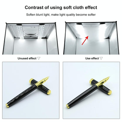 40Cm Studio Tent Light Panel - 15W 1200Lm 32 Smd 5730 5500K Aluminum Base-1964932356024438793