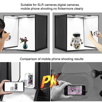 60Cm Studio Tent Light Panel - 30W 1690Lm 60 Leds Smd 5730 - 5500K Aluminum Base-1964932301255217154