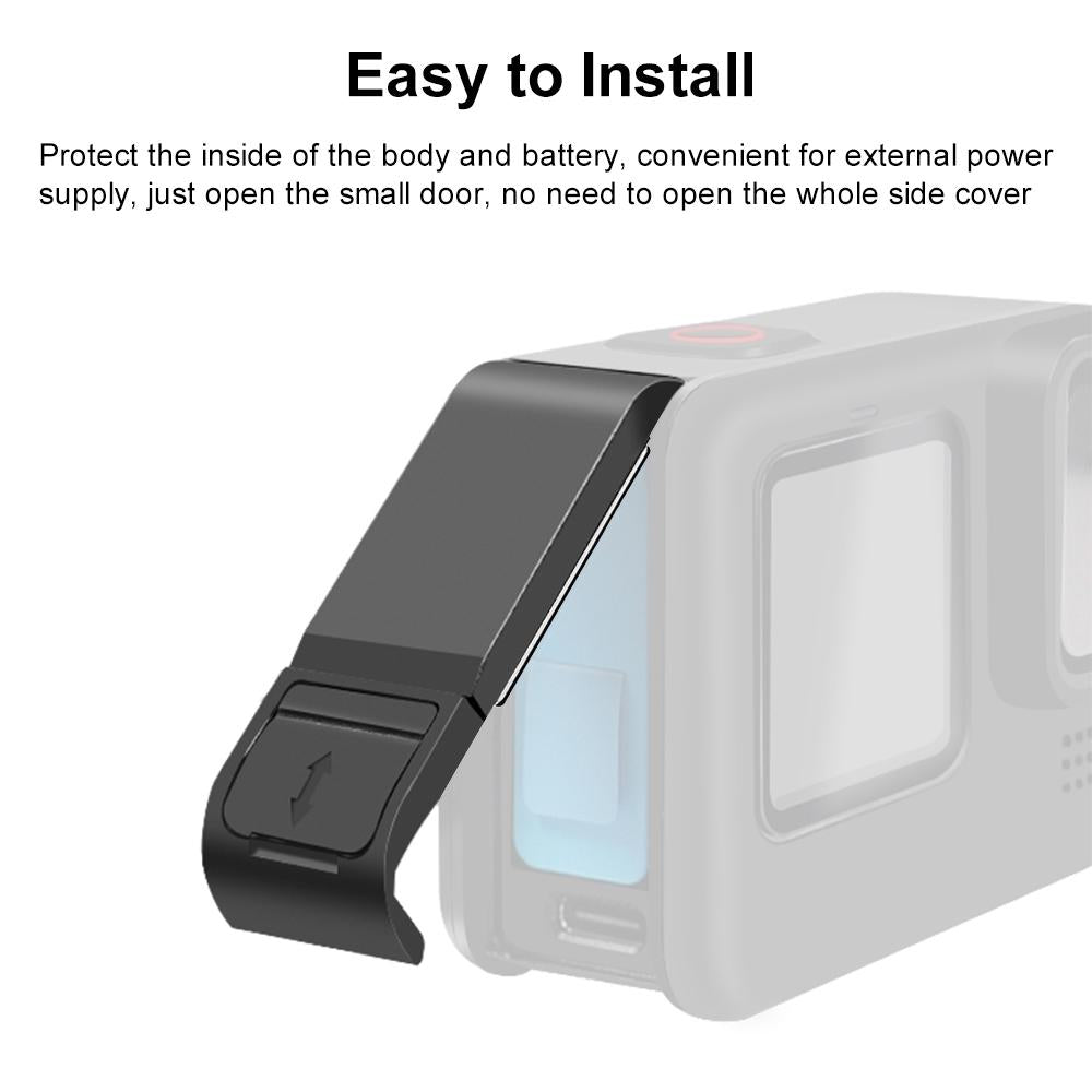 Gopro Hero12 Battery Cover - Replacement Pom Plastic Interface-1922443418030706692