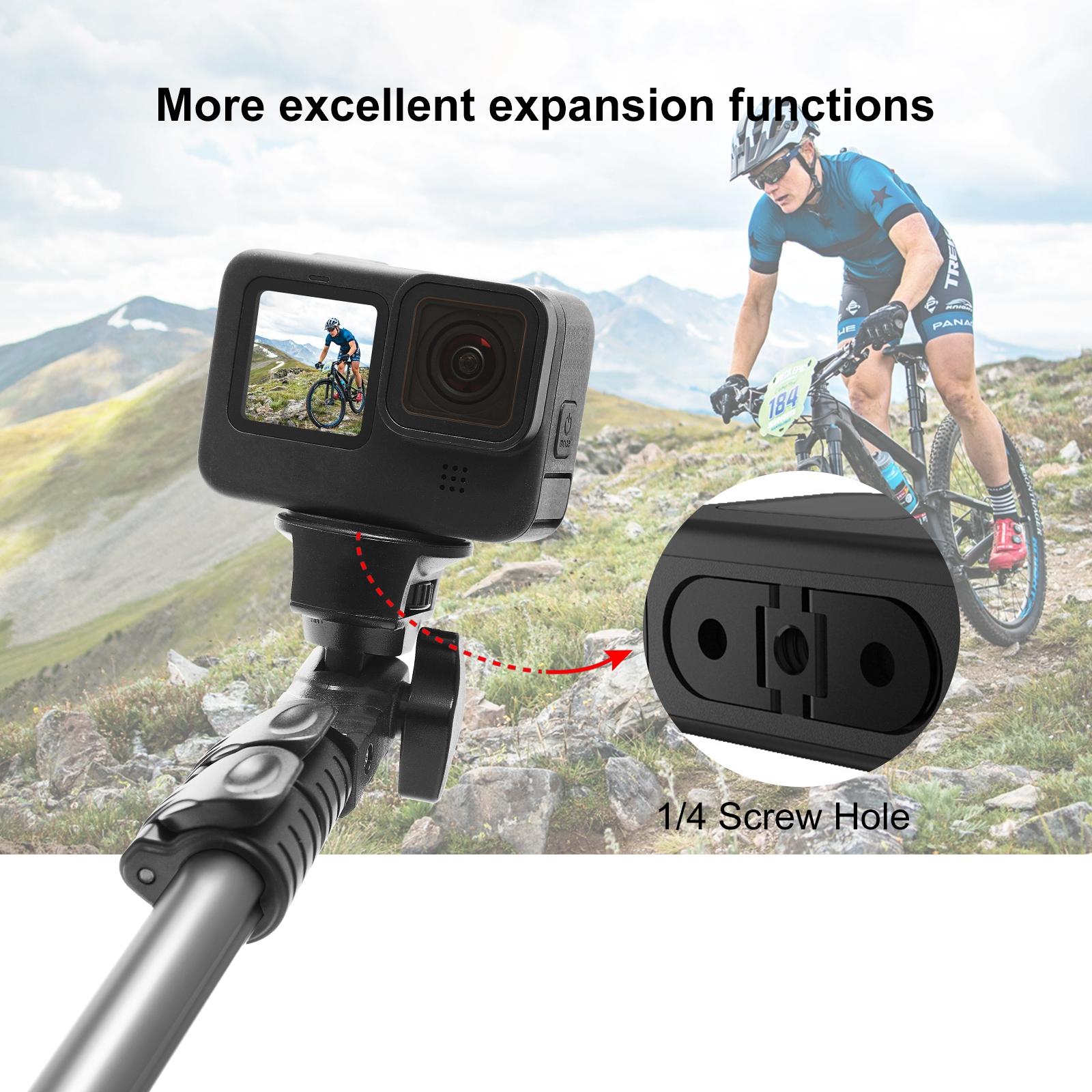 Foldable Tripod Mount For Gopro Hero12 - Finger Adapter-1915196736356356100