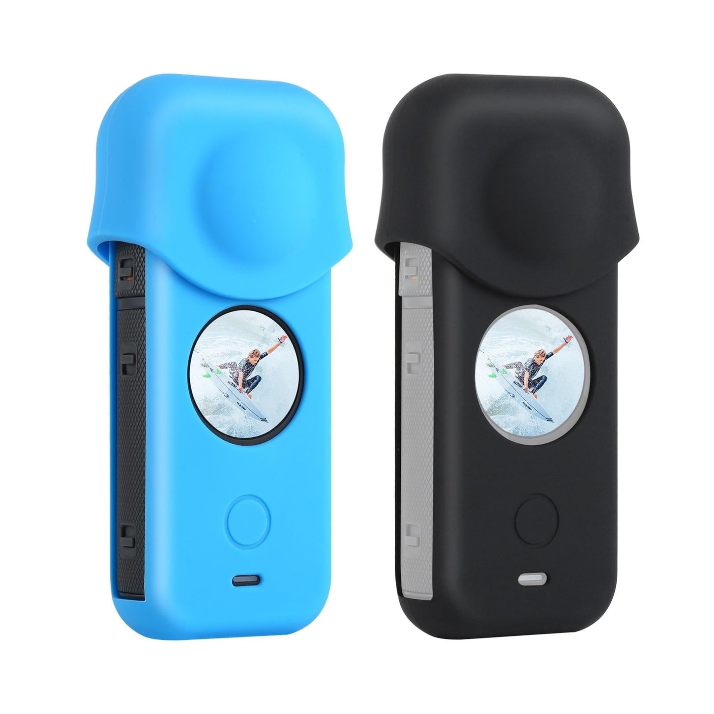 Silicone Full Body Protective Case For Insta360 One X2 - Dust Proof-1915196678126833672