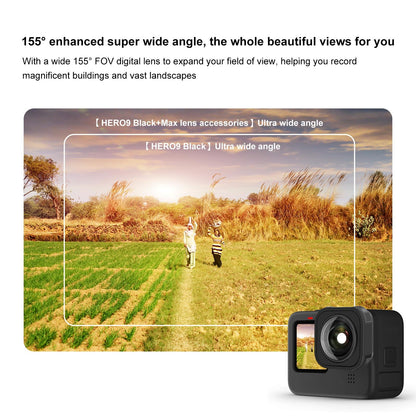 Max Lens Mod Wide Angle Lens For Gopro Hero 9 / 10 / 11-1922443390126002181