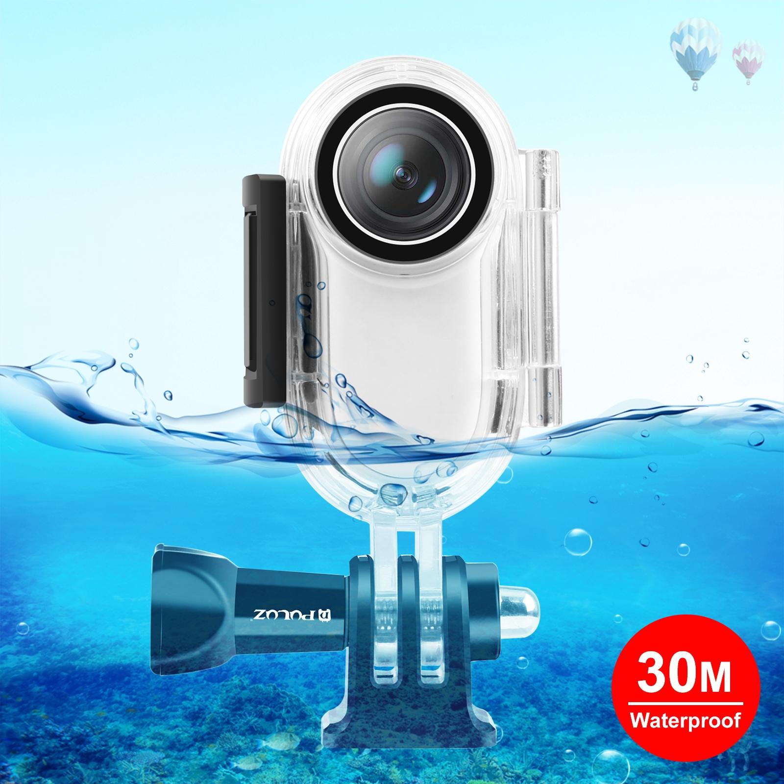 Waterproof Housing For Insta360 Go 2 With Base Adapter - 30M Depth-1915196606202908672