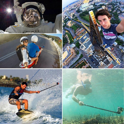 Extendable Selfie Monopod For Action Cameras - 22.5-80Cm Length-1915197392374861828