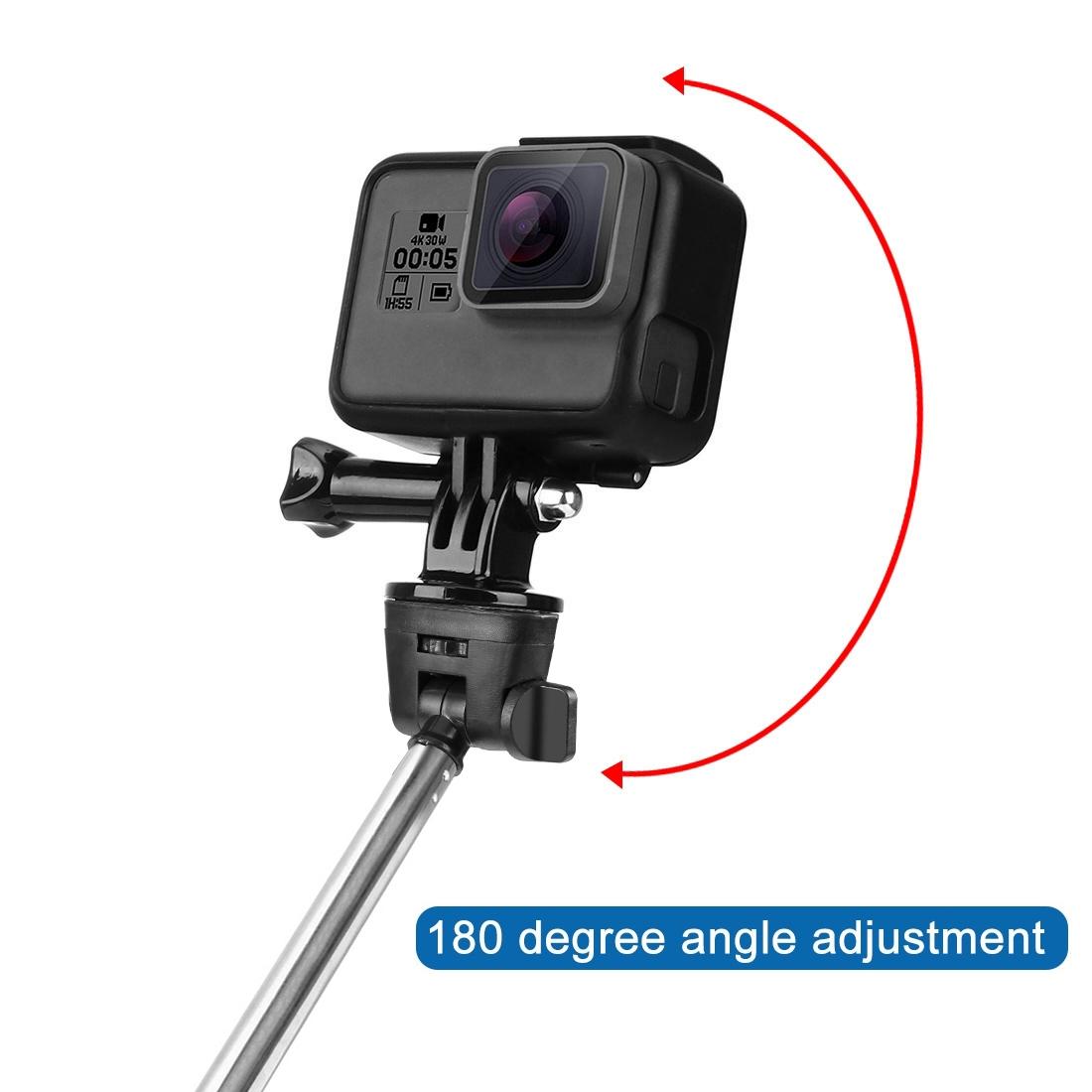 Extendable Selfie Monopod For Action Cameras - 22.5-80Cm Length-1915197392374861831