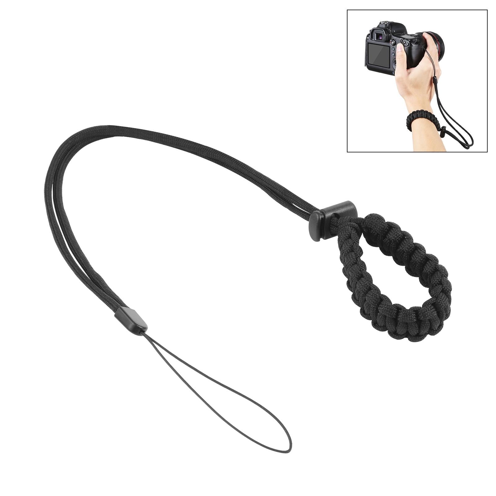 Adjustable Anti-Lost Camera Wrist Strap - Braided Sport-1915196508421099526
