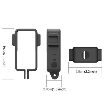 Protective Cage With Dual Cold Shoes For Dji Action 2-1915196723823775746