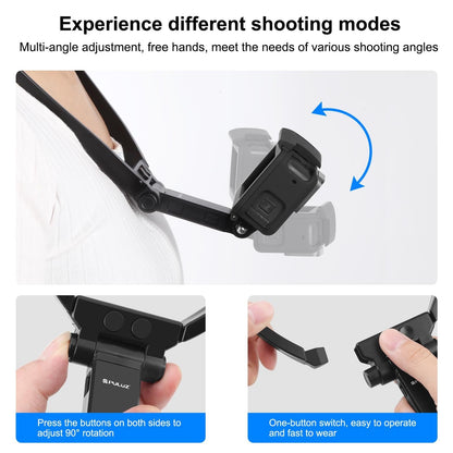 Flexible Neck Mount For Gopro And Smartphones - Adjustable-1915196495628472324
