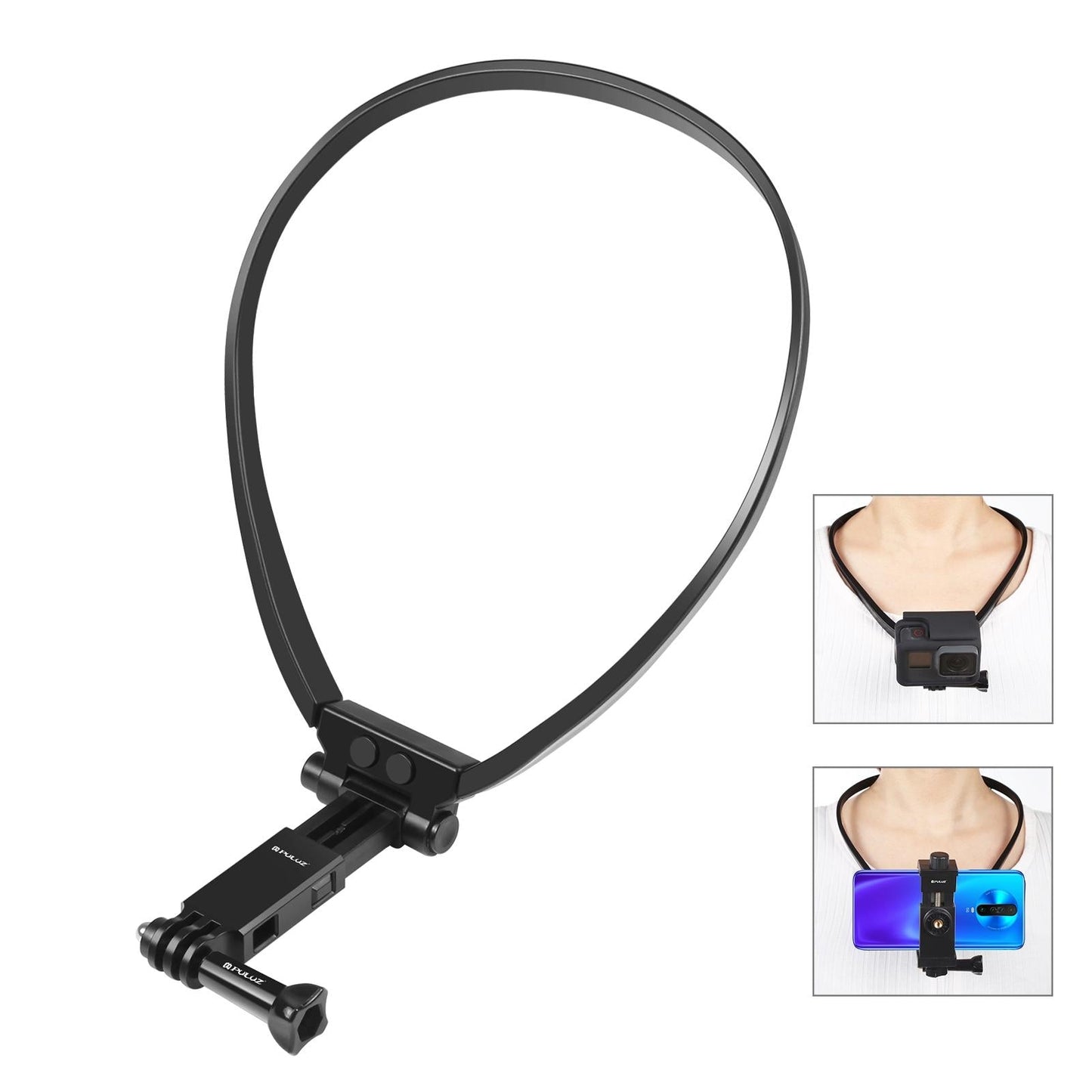 Flexible Neck Mount For Gopro And Smartphones - Adjustable-1915196495628472328