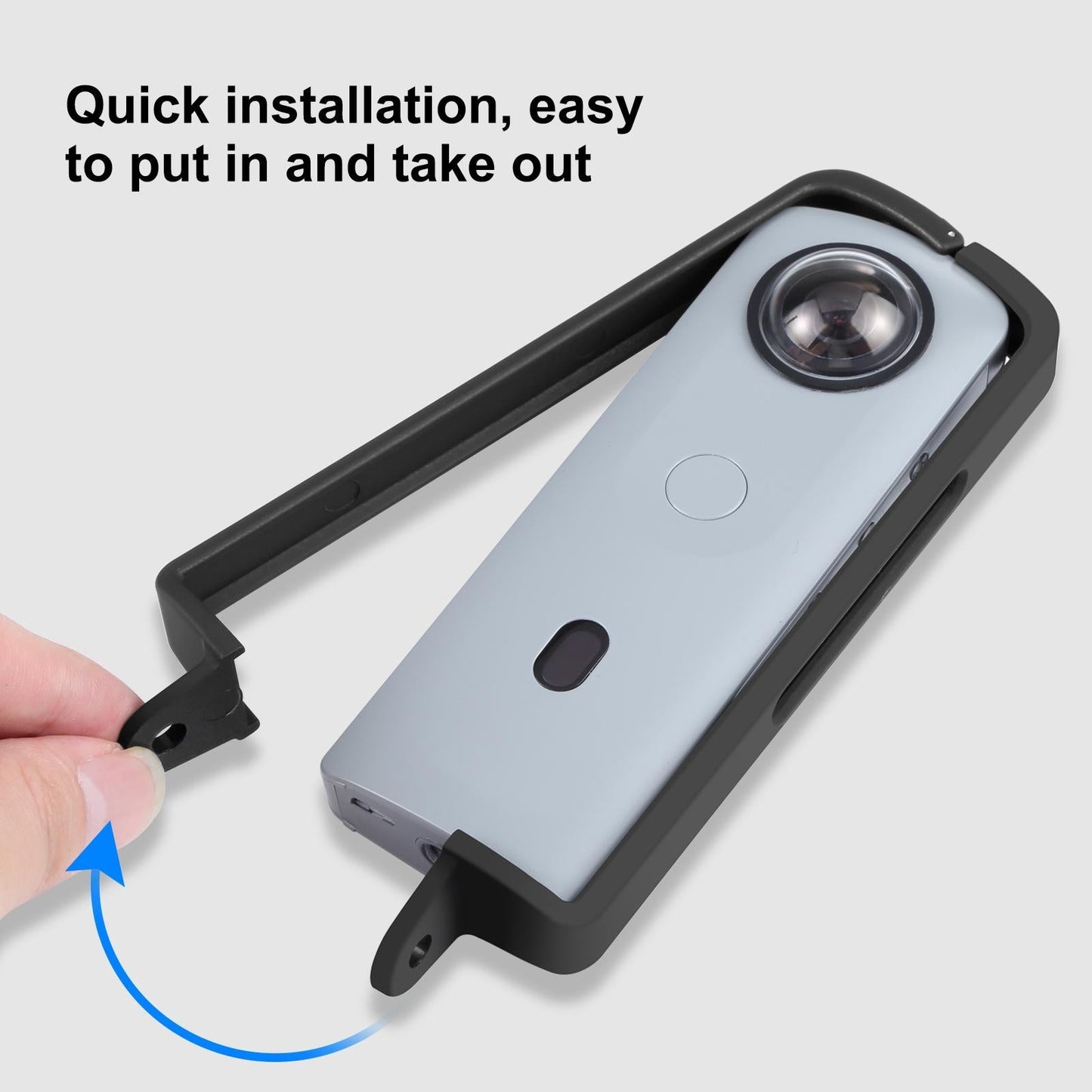 Ricoh Theta Sc2 Protective Frame With Adapter And Screw-1915196511478747139