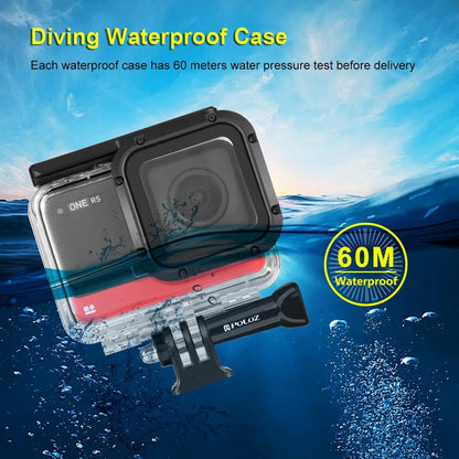 Waterproof 60M Diving Case For Insta360 One R 4K Camera-1915196603535331332