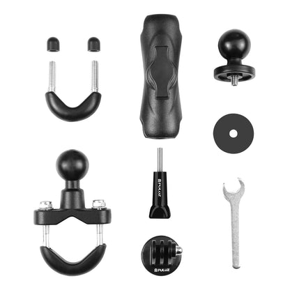 Motorcycle Handlebar Fixed Mount U Bolt Base Holder For Gopro And Other Action Cameras-1964932168392249350