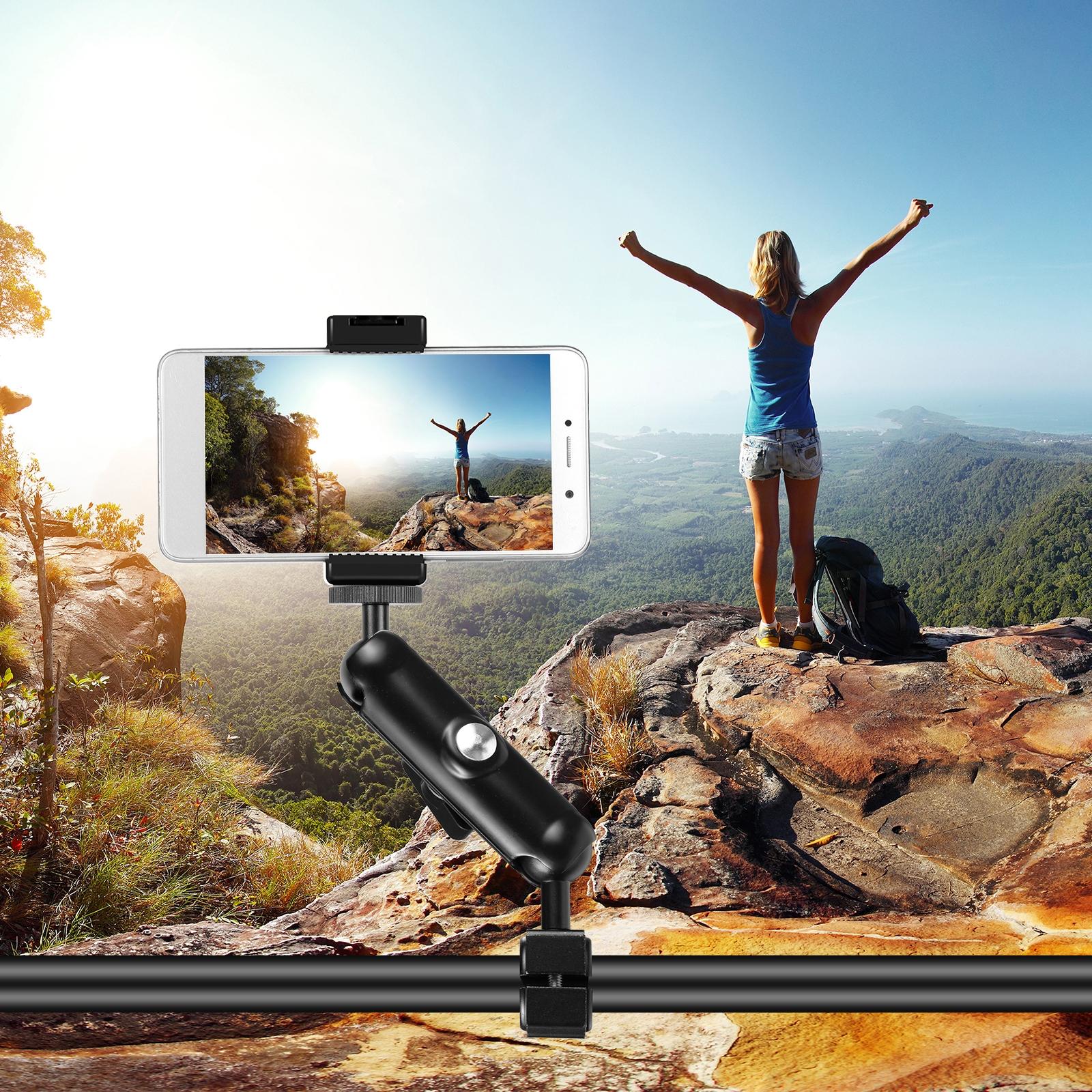 Universal Rearview Mirror Mount For Action Cameras 16.5 X 5.5Cm / 6.5 X 2.0 Inch-1915196728034856965