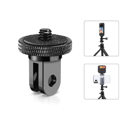 Metal Tripod Mount For Action Cameras - 1 / 4 Screw-1915196762503647239