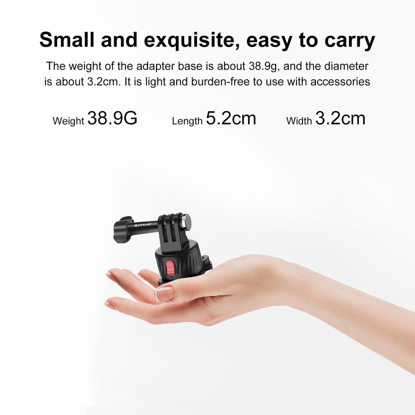Universal Action Camera Mount Adapter - Compact And Versatile-1915196791360458756