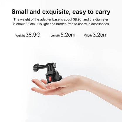 Universal Action Camera Mount Adapter - Compact And Versatile-1915196791360458756