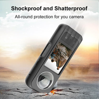 Metal Protective Cage For Insta360 X3 With Lens Protector-1915196791549202435