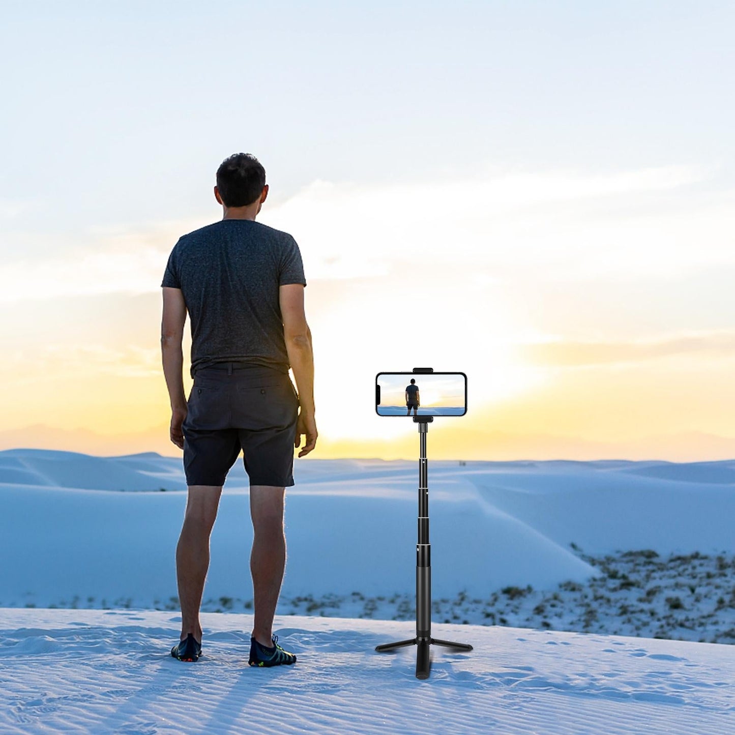 70Cm Selfie Stick With Invisible Adapter For Insta360 One X2 / X3-1915197543415943174