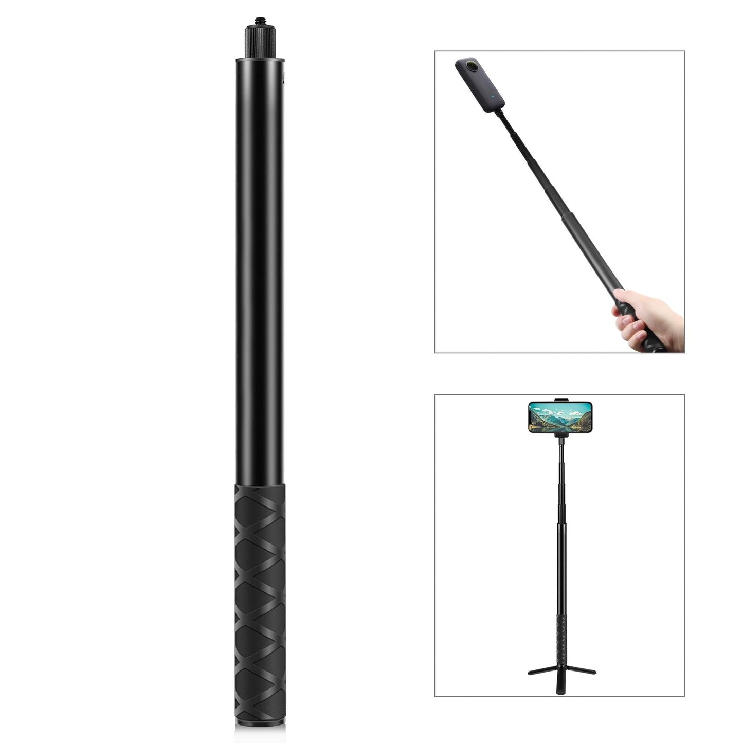 Metal Selfie Stick For Insta360 One Rs X2 X3 X4 - 150Cm-1915197472720949248