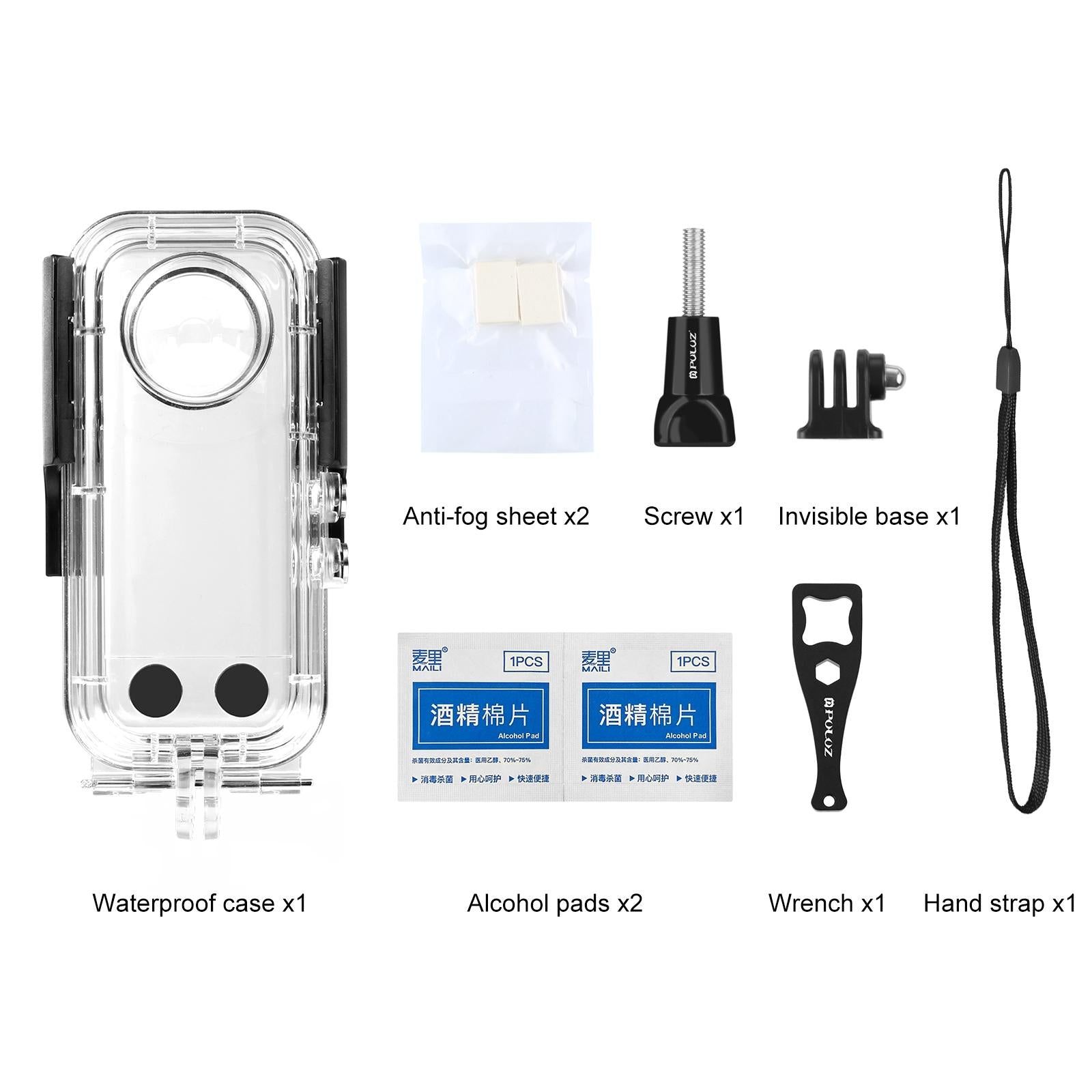 Waterproof Housing For Insta360 X3 - 30M Depth-1915198421950664710