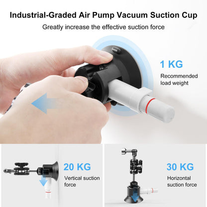 Aluminum Alloy 3 Car Suction Cup Mount-1915196753968238595