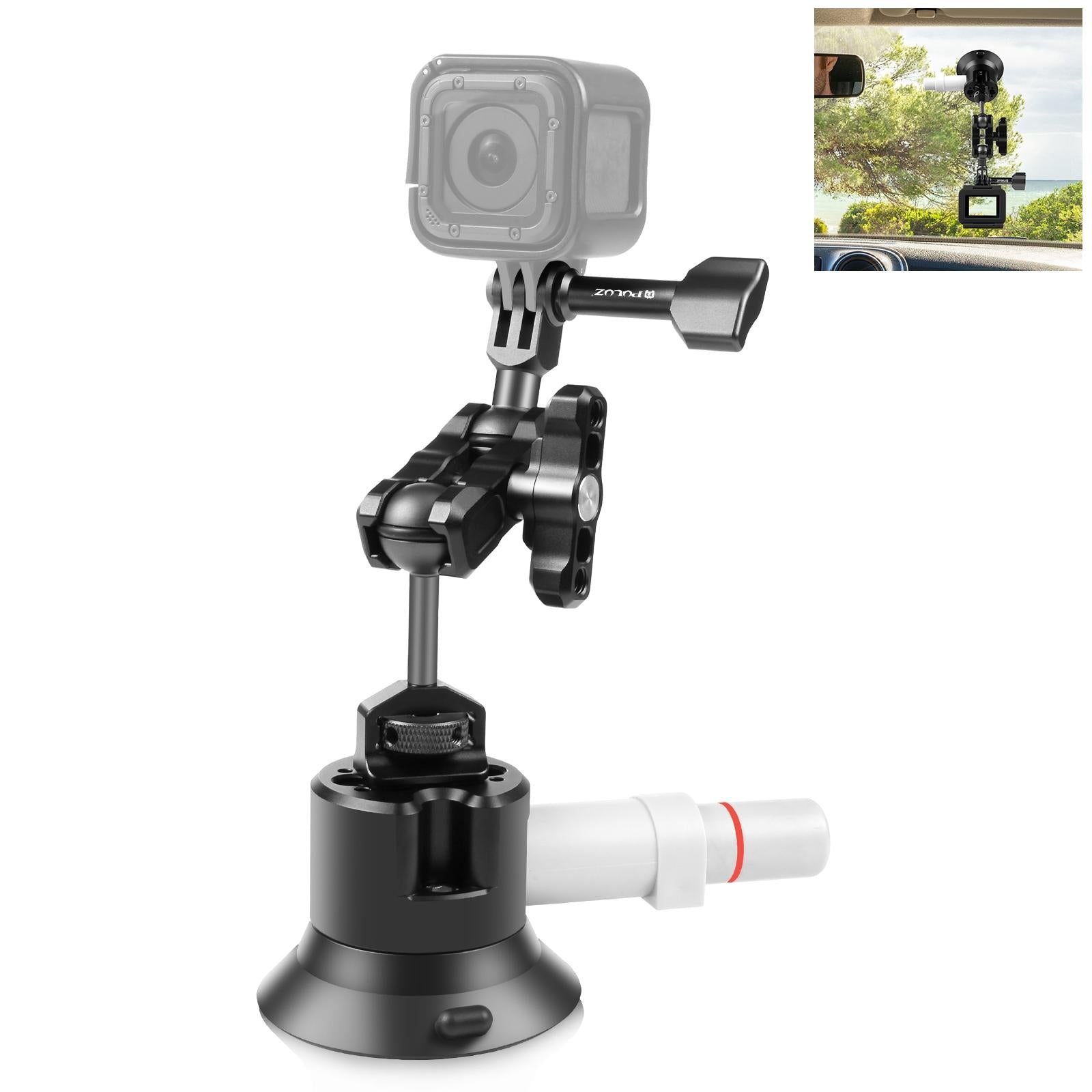 Aluminum Magic Arm With Suction Cup Mount-1915196769042567168