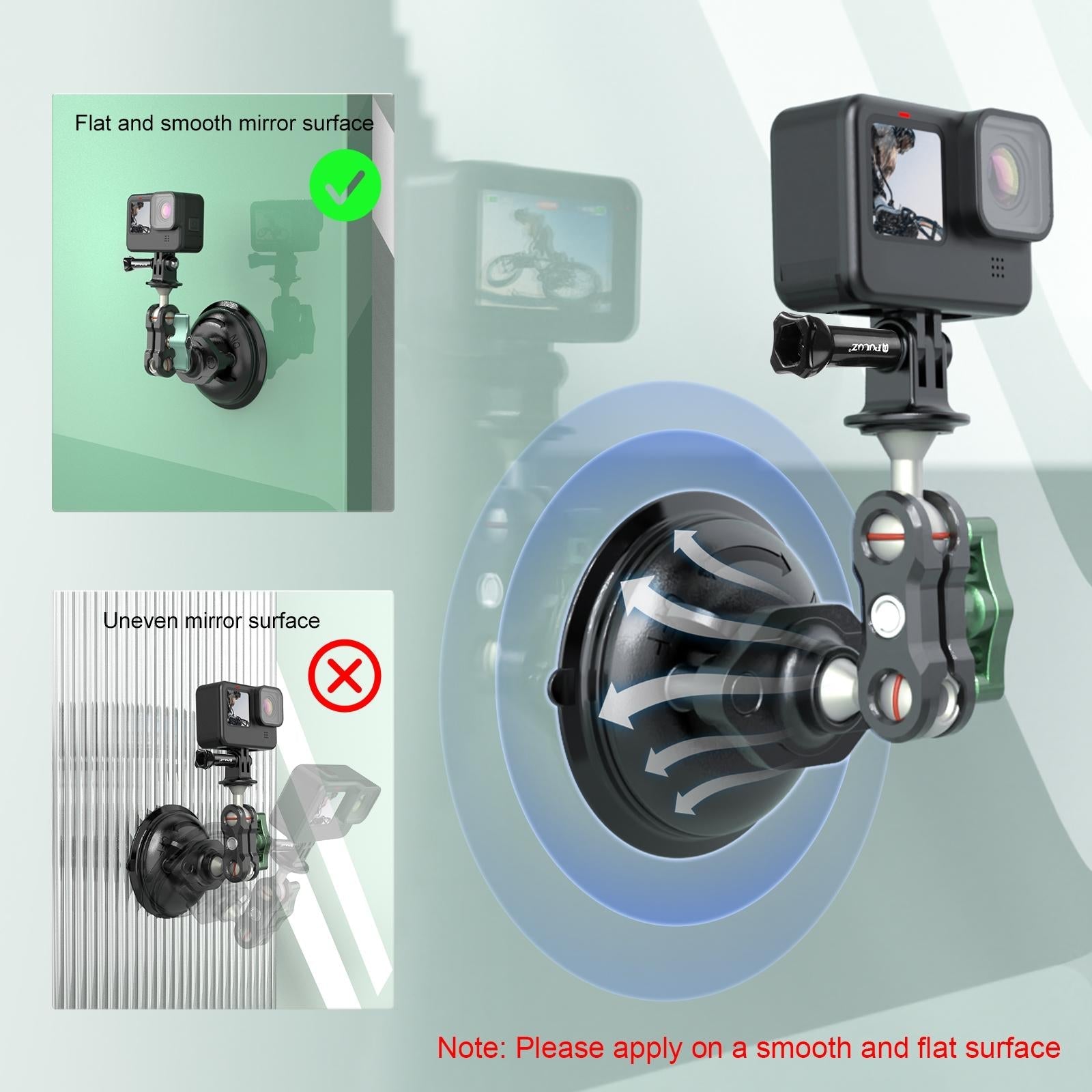 Aluminum Alloy Magic Arm With Strong Suction Cup-1915196489651589124