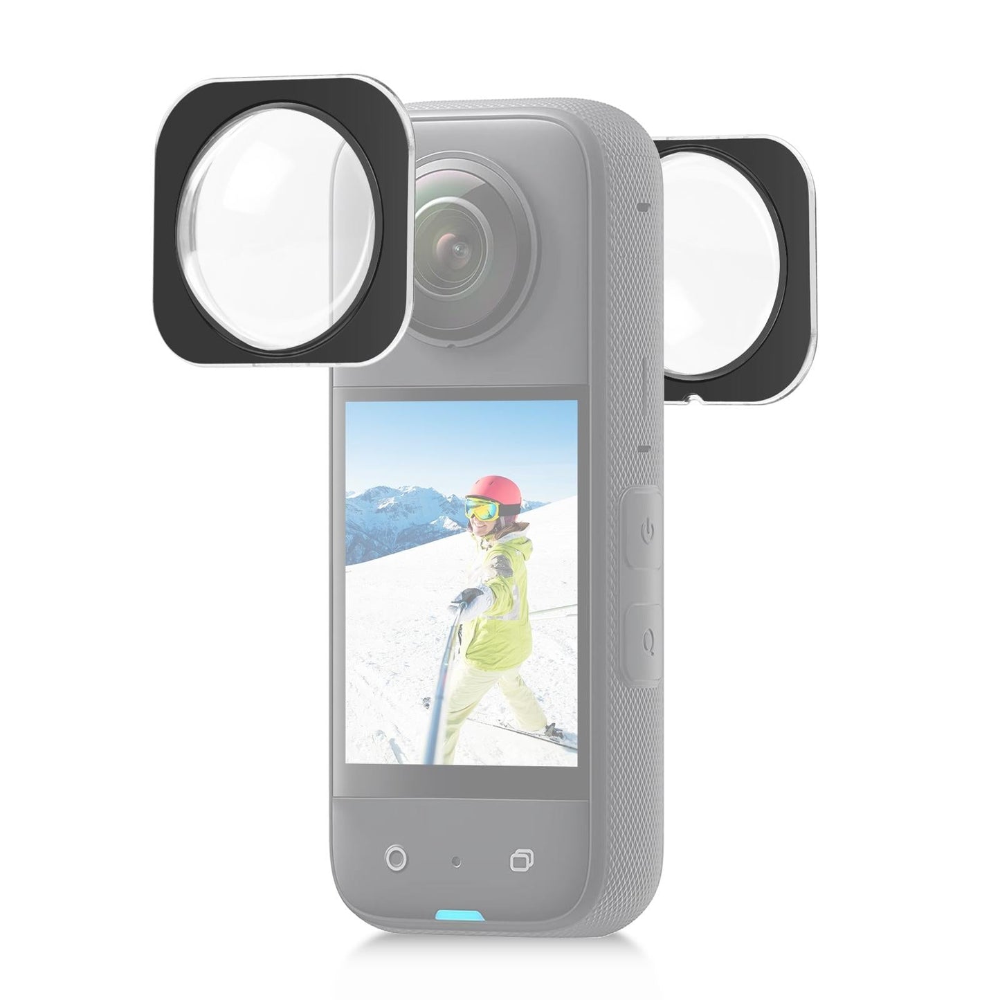 Optical Glass Lens Guard For Insta360 X3 - Protective Cover-1915196678479155208