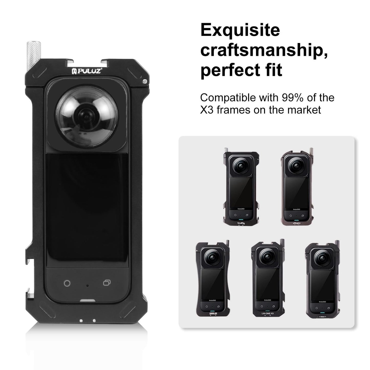 Optical Glass Lens Guard For Insta360 X3 - Protective Cover-1915196678479155205