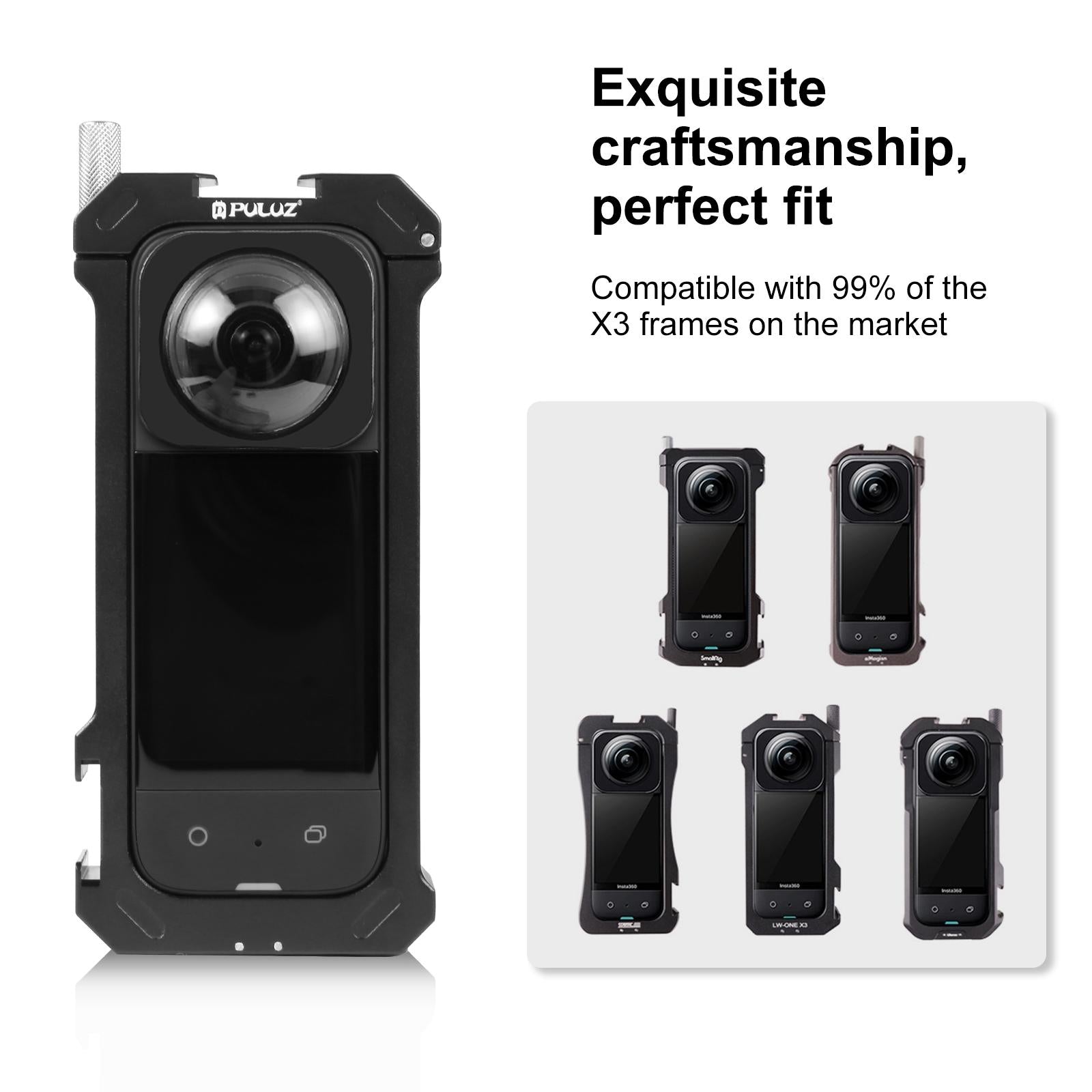 Optical Glass Lens Guard For Insta360 X3 - Protective Cover-1915196678479155205