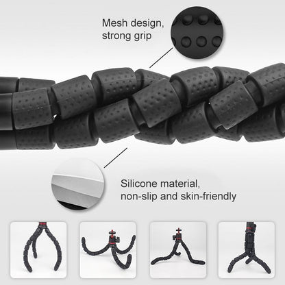 Flexible Mini Octopus Tripod With Remote For Slr Gopro Cellphone-1915198231025946627