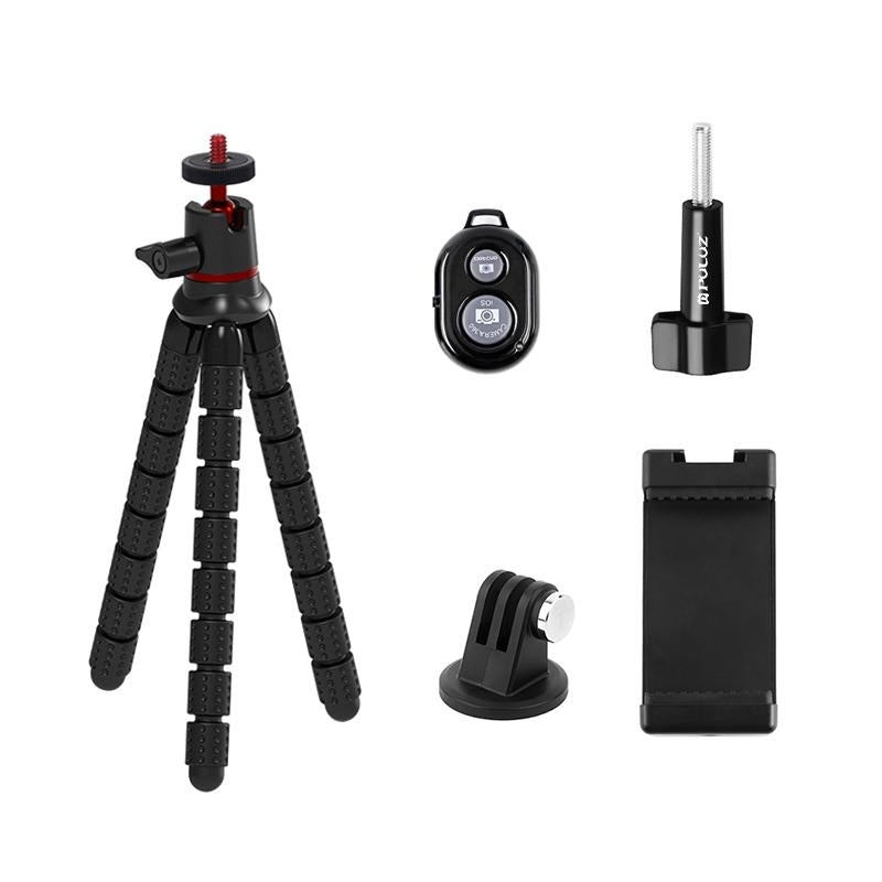 Flexible Mini Octopus Tripod With Remote For Slr Gopro Cellphone-1915198231025946632