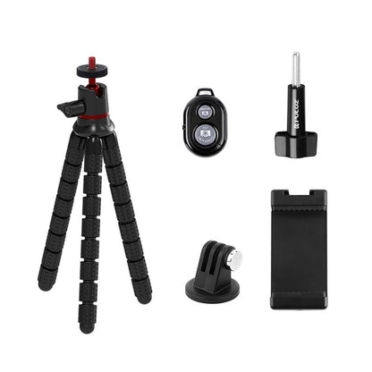 Flexible Mini Octopus Tripod With Remote For Slr Gopro Cellphone-1915198231025946632