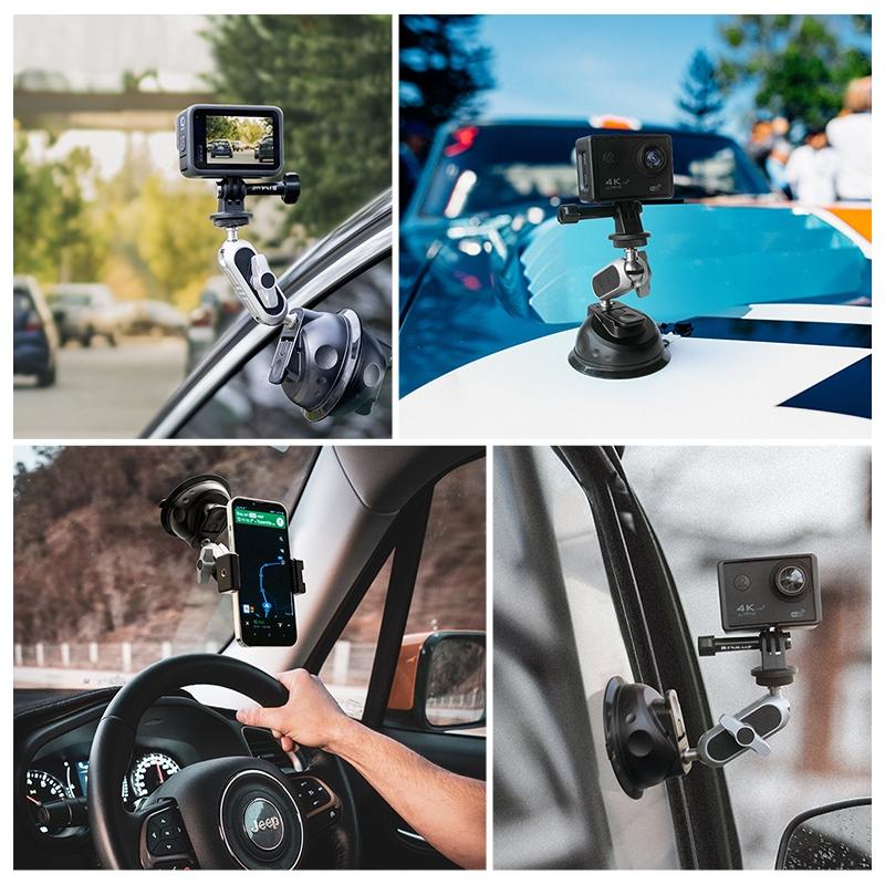 Universal Car Phone Mount With Suction Cup Arm-1915198056710672391