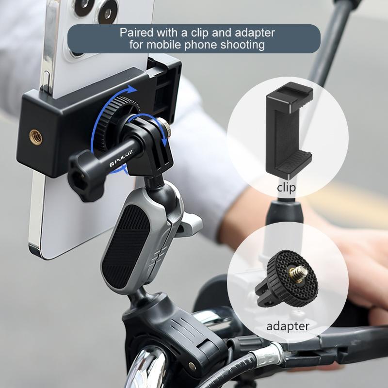 Universal Phone Mount For Handlebars With Clamp And Screw-1915197921331122180