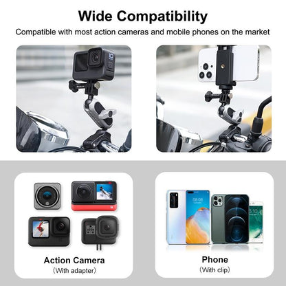 Universal Phone Mount For Handlebars With Clamp And Screw-1915197921331122181