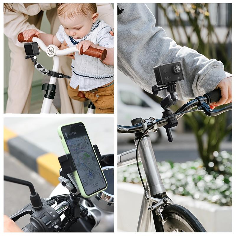 Universal Phone Mount For Handlebars With Clamp And Screw-1915197921331122183