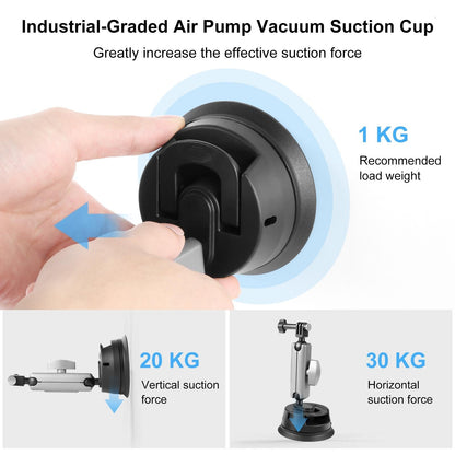 Suction Cup Arm Mount With Adapter And Screw-1915197755559645188