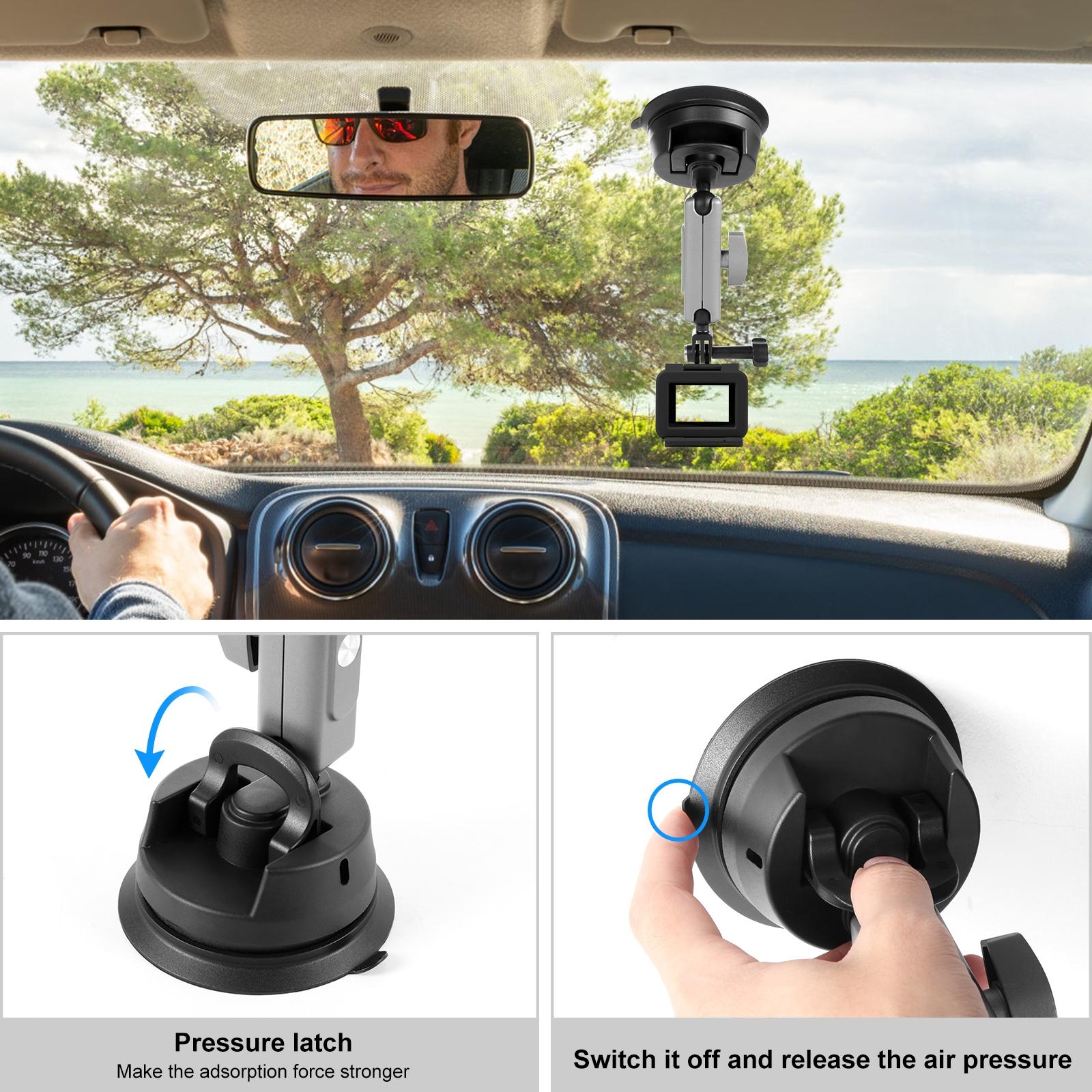 Suction Cup Arm Mount With Adapter And Screw-1915197755559645189