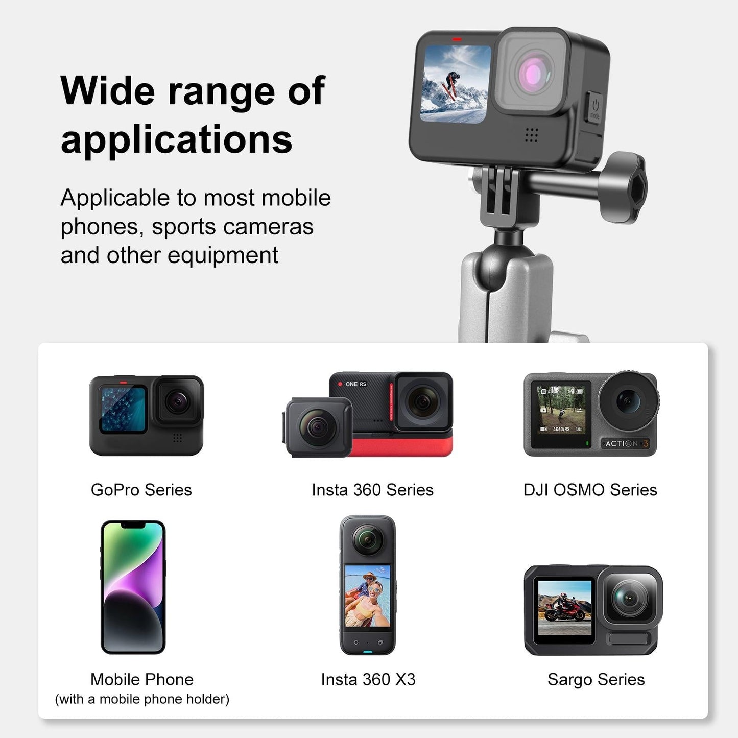 Suction Cup Arm Mount With Adapter And Screw-1915197755559645190