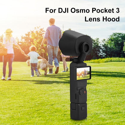 3-In-1 Lens Hood For Dji Pocket - Protective Cover-1915196774763597825