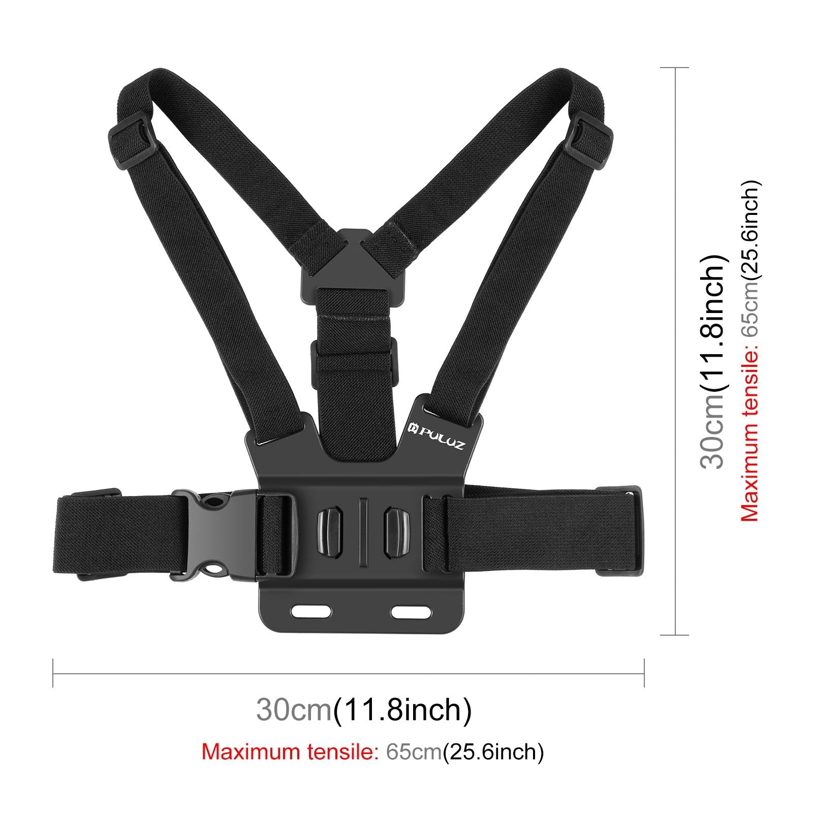 Adjustable Body Mount Belt With Phone Clamp And J Hook Mount-1915197653243793409