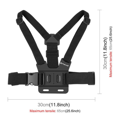 Adjustable Body Mount Belt With Phone Clamp And J Hook Mount-1915197653243793409