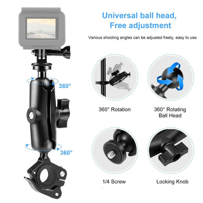 Quick Release Handlebar Mount For Action Cameras-1915196487520882691