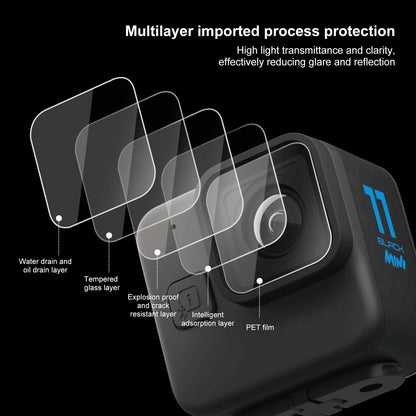 2-Pack Tempe Glass Lens Film For Gopro Hero11-1915196608115511298