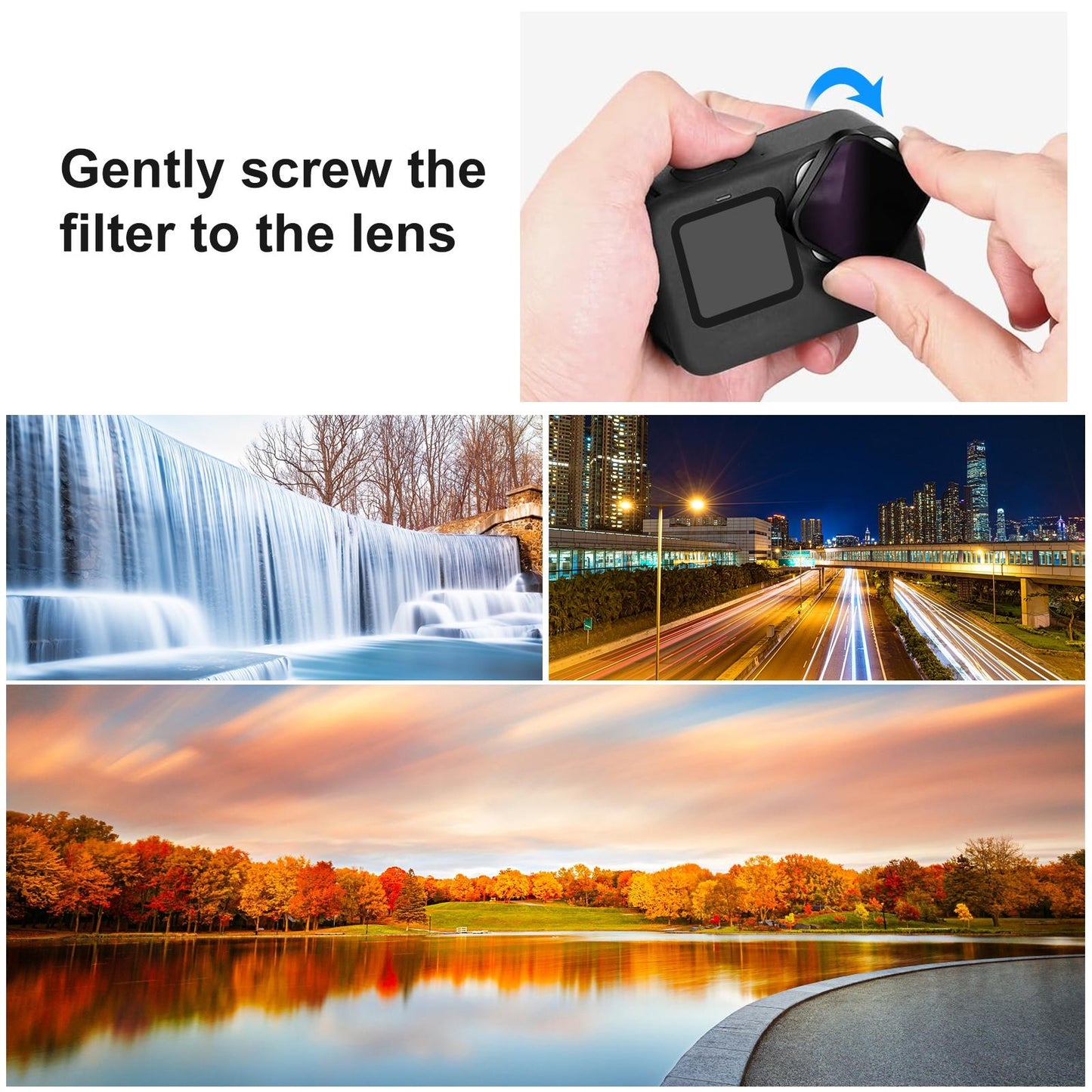 Action Camera Lens Filter For Gopro Hero12/11/10/9-1915197889806733317