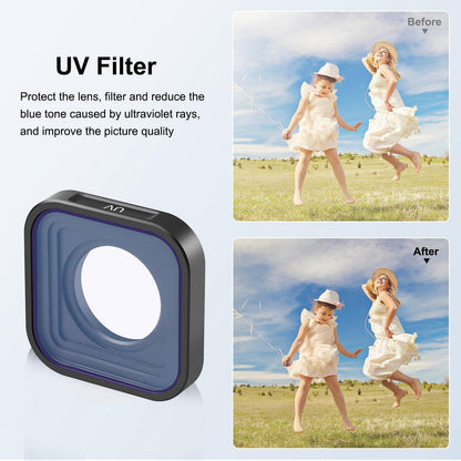 Gopro Action Camera Lens Filter - Compatible With Hero12 / 11 / 10 / 9-1915197724861534213