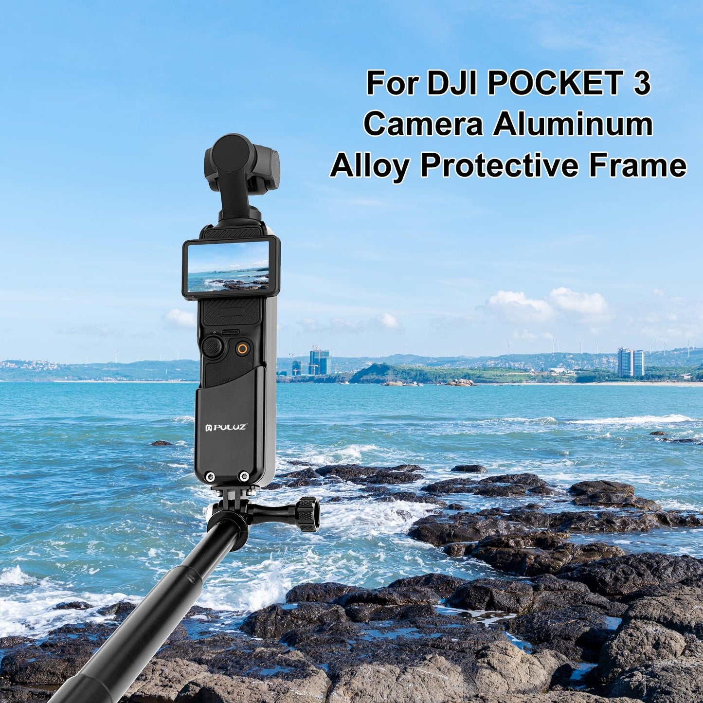 Metal Cage Adapter For Dji Pocket 3 - Protect Your Device-1922443416529145857